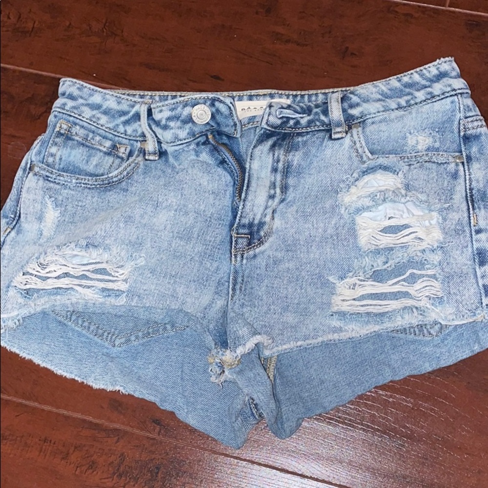 jean shorts
